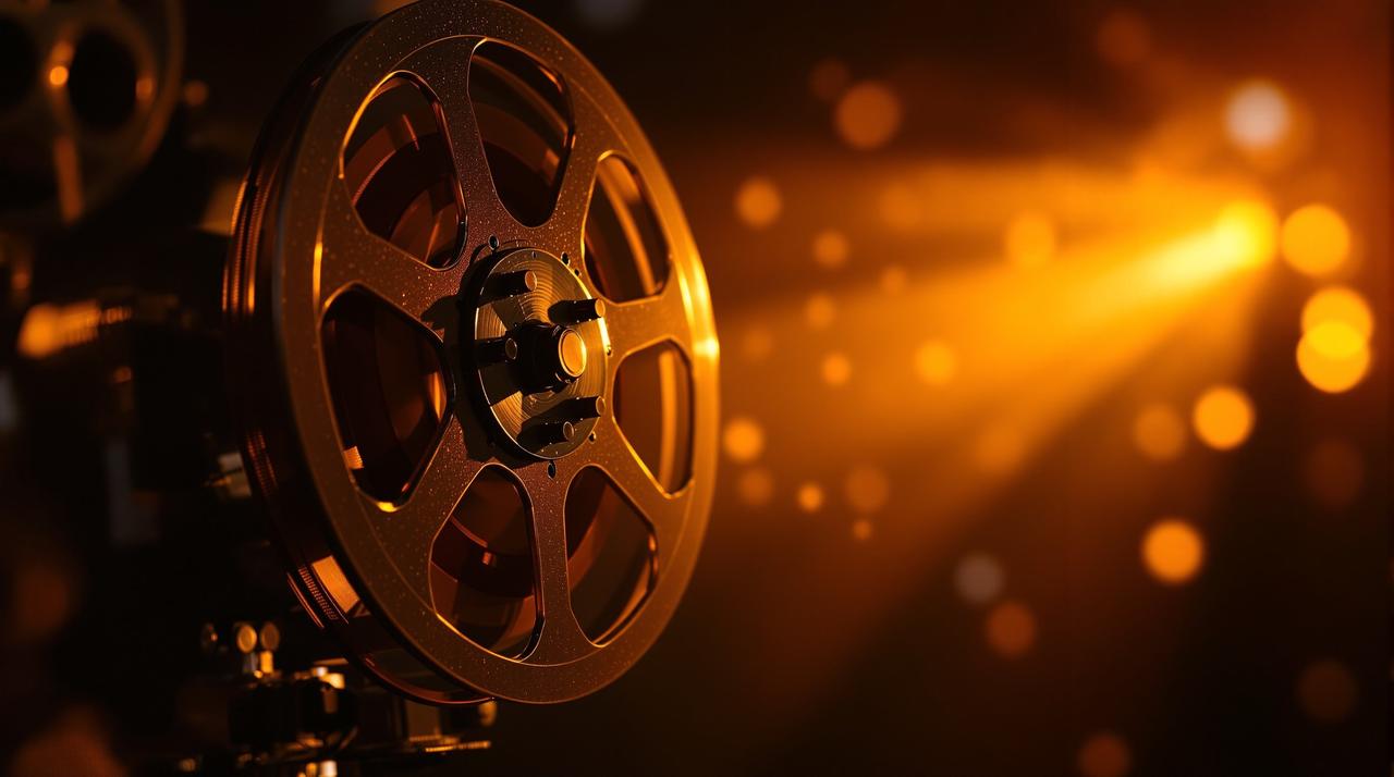 91在线视频 - 经典影视作品放映室,怀旧老电影放映机投射温暖光芒